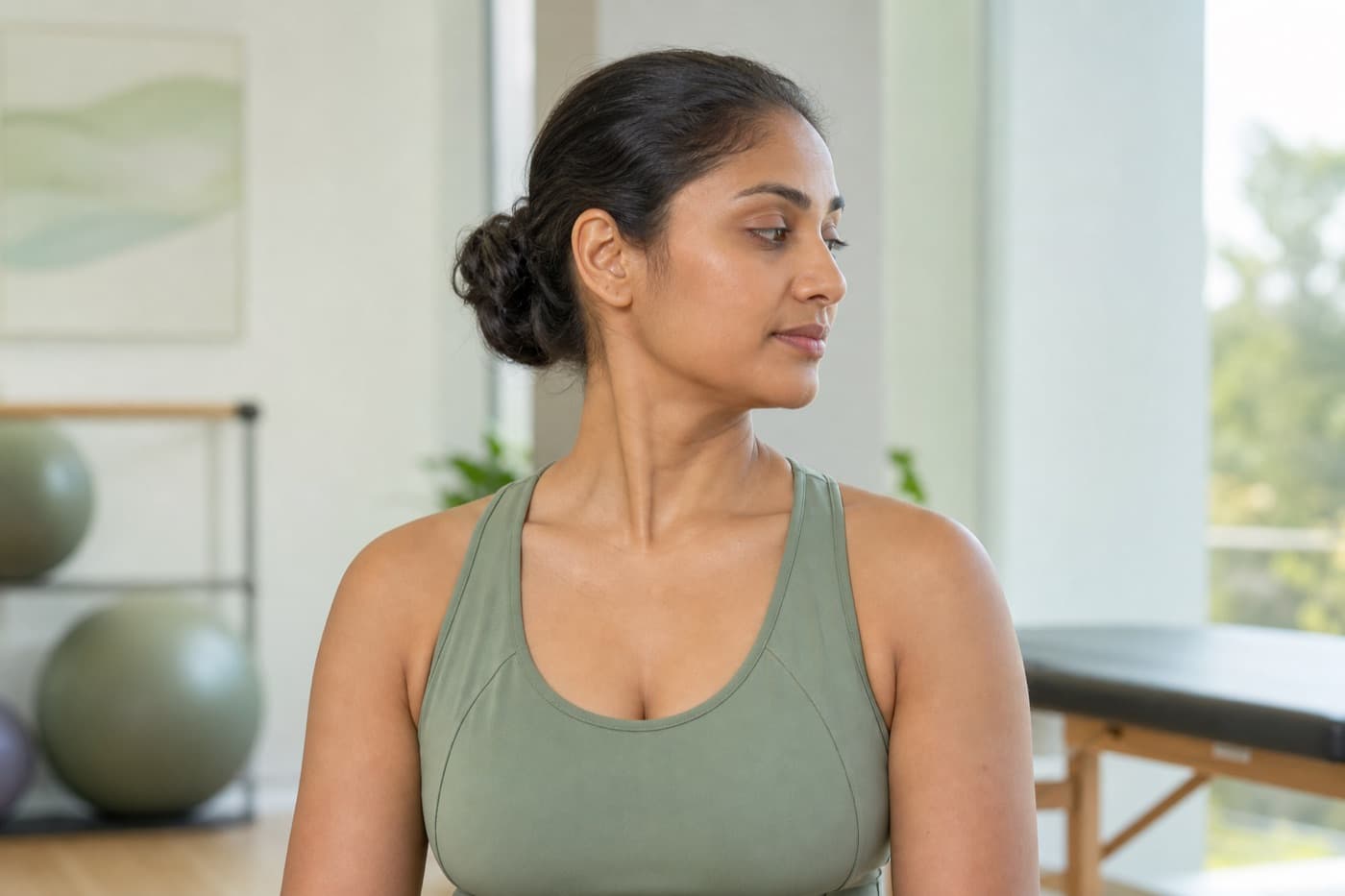 Neck rotation demonstration