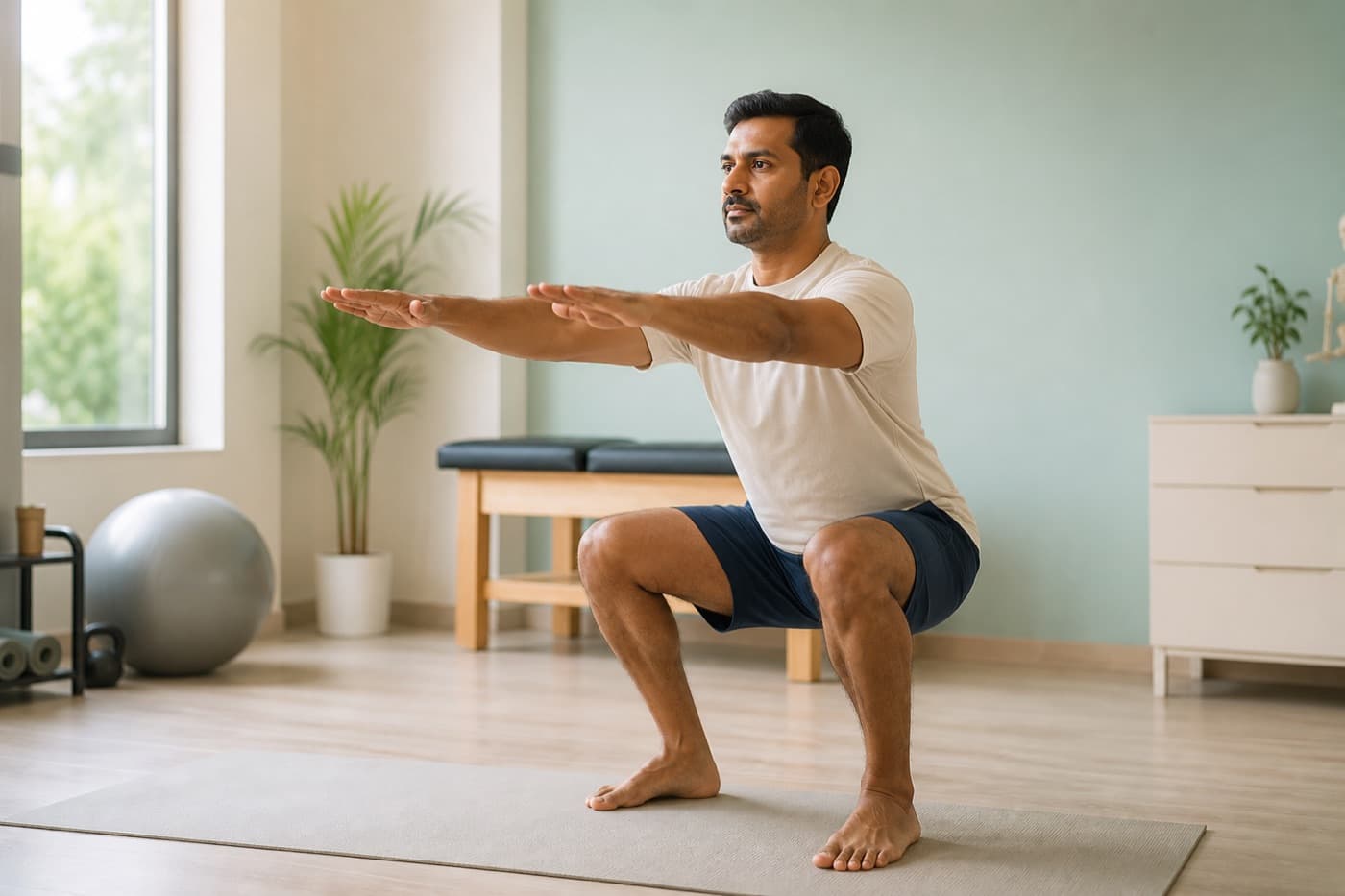 Squat demonstration